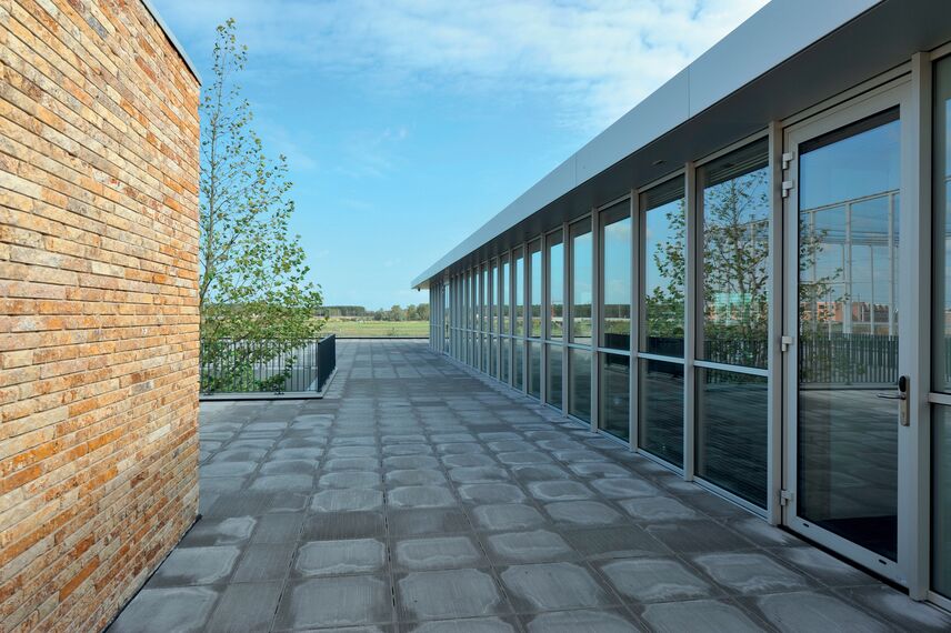 ConceptWall 50 Murs rideaux - School International School Almere situé à Almere, les Pays-Bas