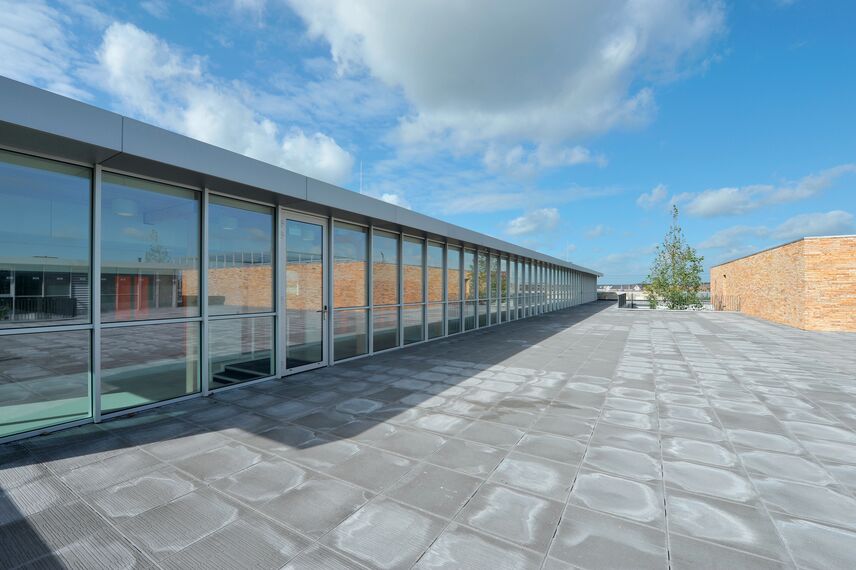 ConceptWall 50 Murs rideaux - School International School Almere situé à Almere, les Pays-Bas