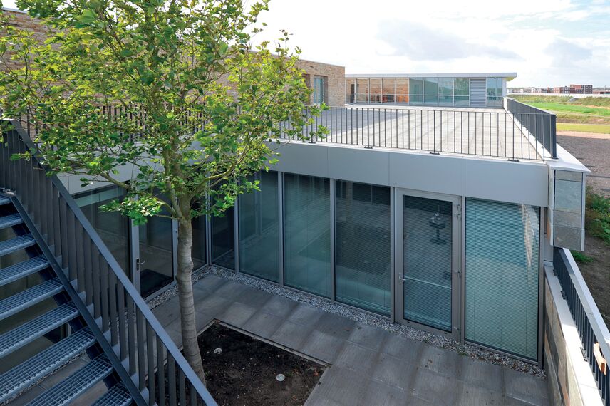 ConceptWall 50 Murs rideaux - School International School Almere situé à Almere, les Pays-Bas