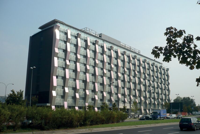 ConceptWall 60 Murs rideaux et CS 86-HI (c) Systèmes annulés - Complexe immobilier Apartments Famagosta situé à Milan, Italie