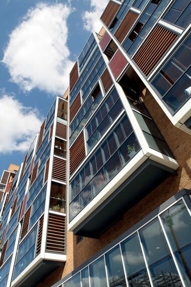 ConceptWall 50 Façades and CS 86-HI (c) Cancelled Systems - Dalston Lane located in London, United Kingdom