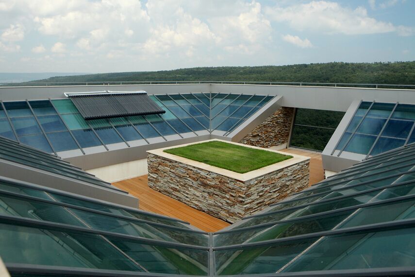 ConceptWall 50 Murs rideaux - House Private house - Zvezditza Vilage situé à Varna, Bulgarije