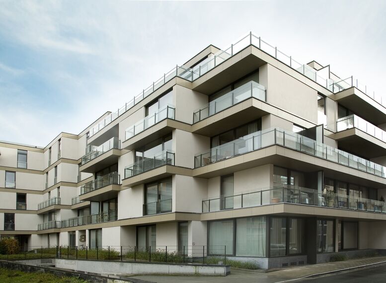 Complexe immobilier Riverside Garden situé à Gent, Belgique