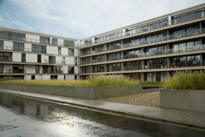 Complexe immobilier Riverside Garden situé à Gent, Belgique