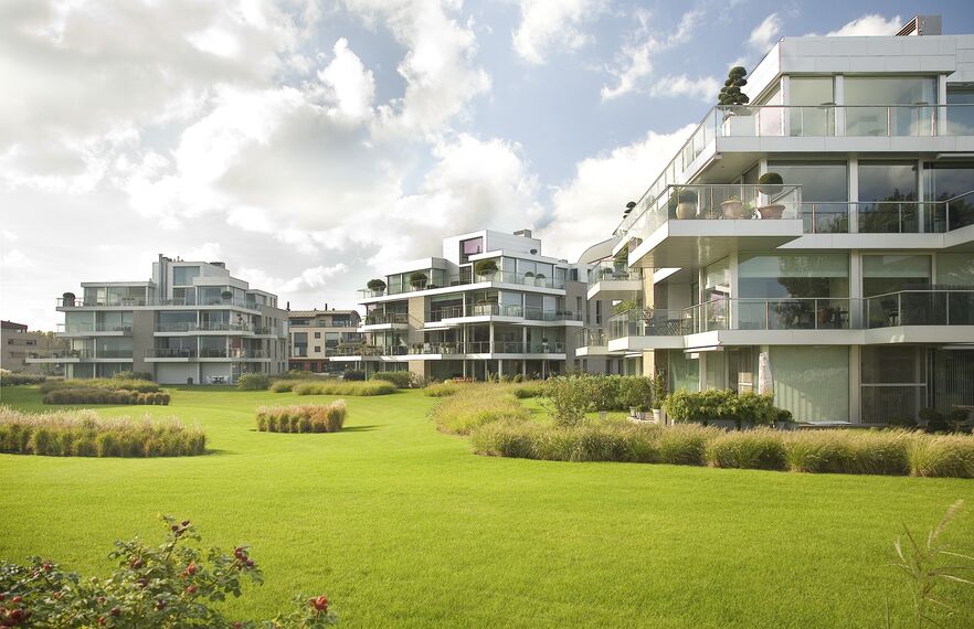 ConceptSystem 59 Portes, ConceptSystem 68 Fenêtres, ConceptSystem 59 Fenêtres et ConceptSystem 68 Portes - De Zaat Appartments situé à Temse, Belgique