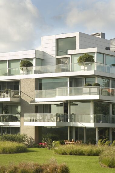 ConceptSystem 59 Portes, ConceptSystem 68 Fenêtres, ConceptSystem 59 Fenêtres et ConceptSystem 68 Portes - De Zaat Appartments situé à Temse, Belgique