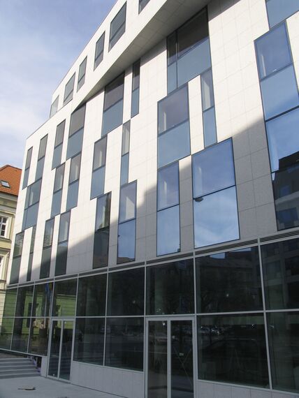 ConceptWall 50 Murs rideaux - Business center Business Center Rigeleho situé à Bratislava, République slovaque