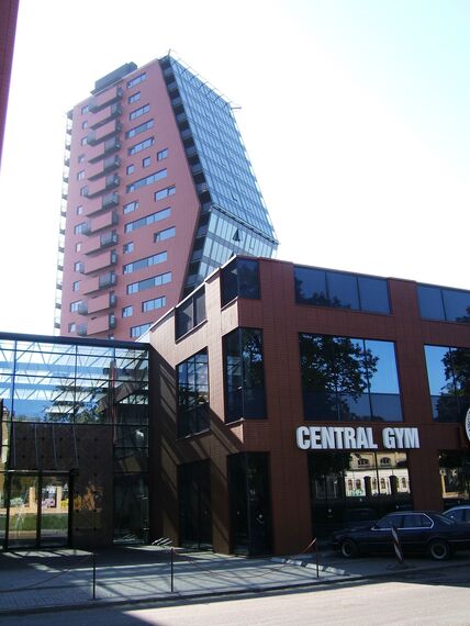 ConceptWall 50 Murs rideaux - Office building Multifunctional complex K&D situé à Klaipeda, Lituanie