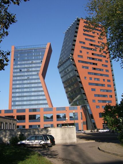 ConceptWall 50 Murs rideaux - Office building Multifunctional complex K&D situé à Klaipeda, Lituanie