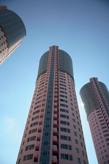 ConceptWall 50 Murs rideaux, ConceptSystem 68 Portes et ConceptSystem 68 Fenêtres - Complexe immobilier Grand Park Housing situé à Moscow, Russie