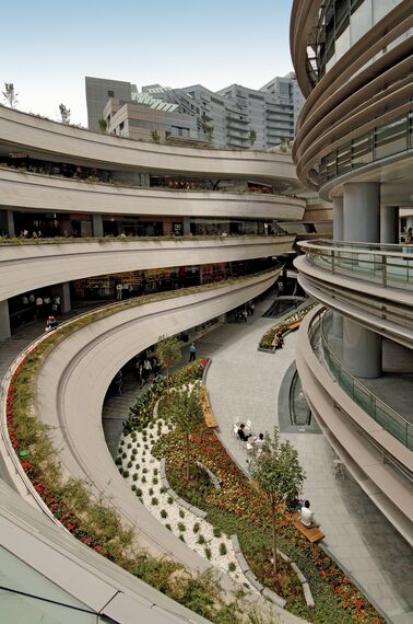 ConceptWall 86 Façades and ConceptWall 50 Façades - Levent Kanyon located in Istanbul, Turkey