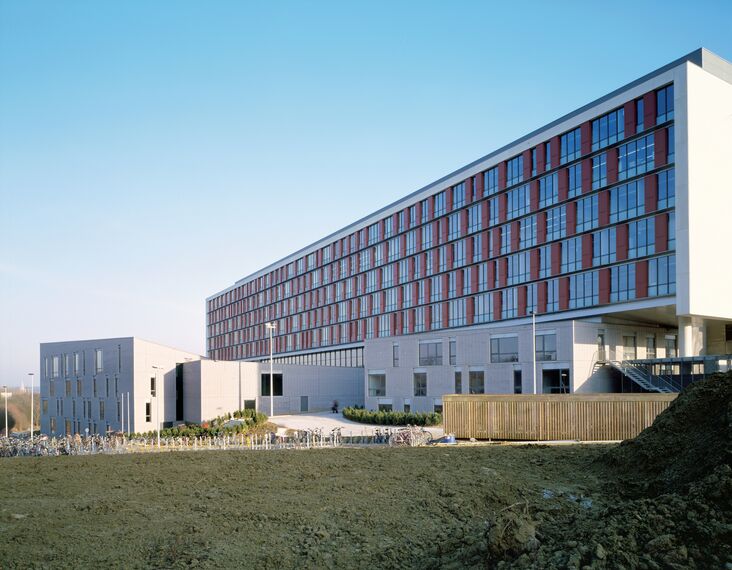 ConceptWall 50 Murs rideaux - College/University University Gasthuisberg situé à Leuven, Belgique