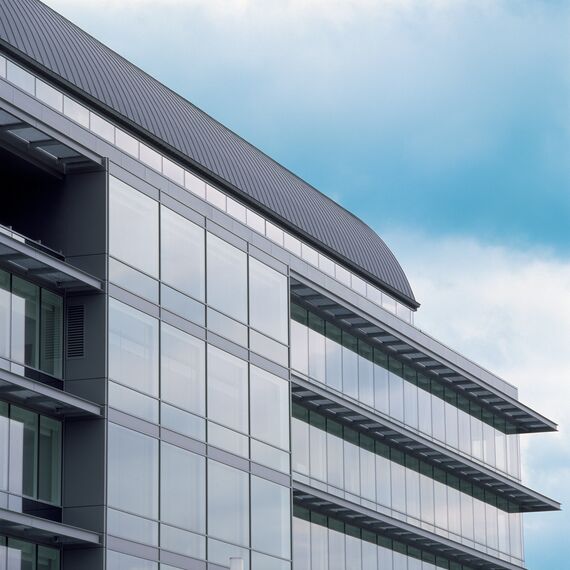 ConceptWall 50 Murs rideaux - De Zaat Office Building situé à Temse, Belgique