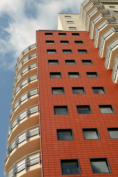 ConceptWall 50 Murs rideaux - Complexe immobilier Tradewinds situé à London, Royaume-Uni