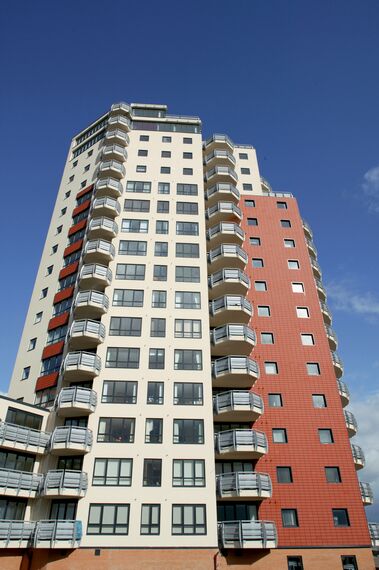 ConceptWall 50 Murs rideaux - Complexe immobilier Tradewinds situé à London, Royaume-Uni