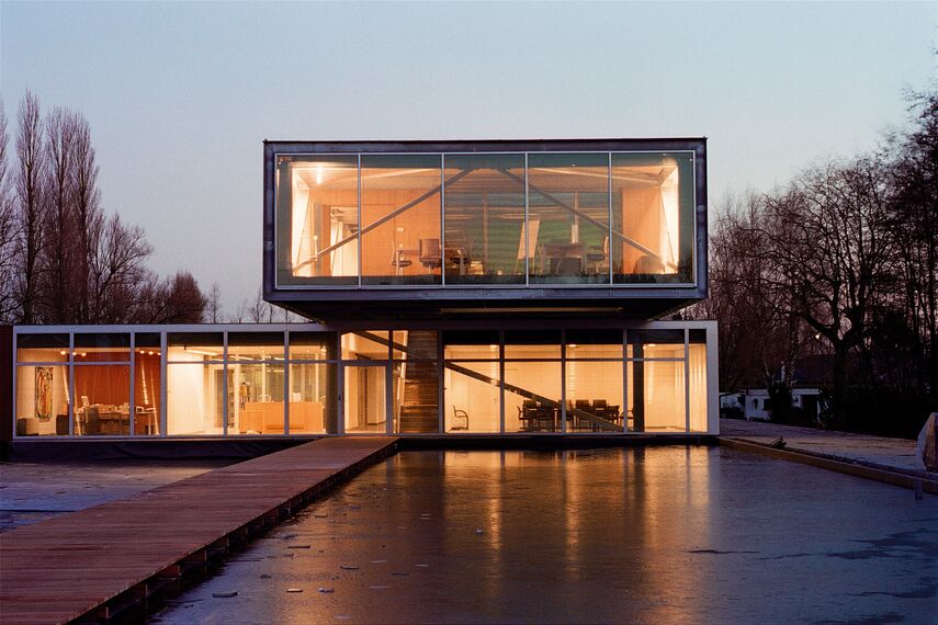 ConceptWall 50 Murs rideaux - Quadrat Sint-Martens-Latem situé à Sint-Martens-Latem, Belgique