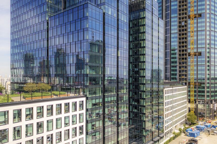 ConceptWall 50 Façades, MasterLine 8 Windows, CW 50-HI Façades, CW 50-SC Façades, MasterLine 8 Standard Windows and MasterLine 8 Windows - Varso 1 & 2 located in Warsaw, Poland