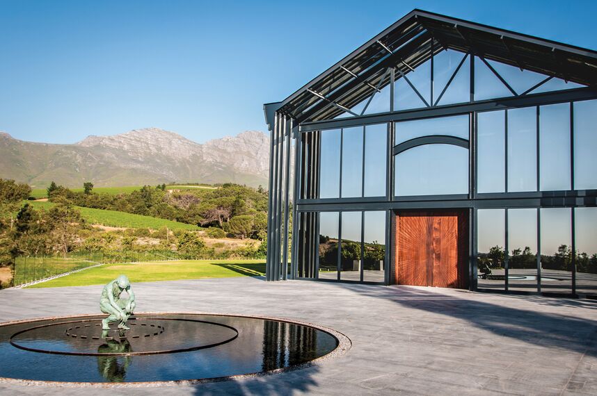 ConceptSystem 68 Windows and ConceptFolding 77 Sliding & Folding - Recreation/Entertainment centre Quoin Rock Wine Estate located in Stellenbosch, South-Africa