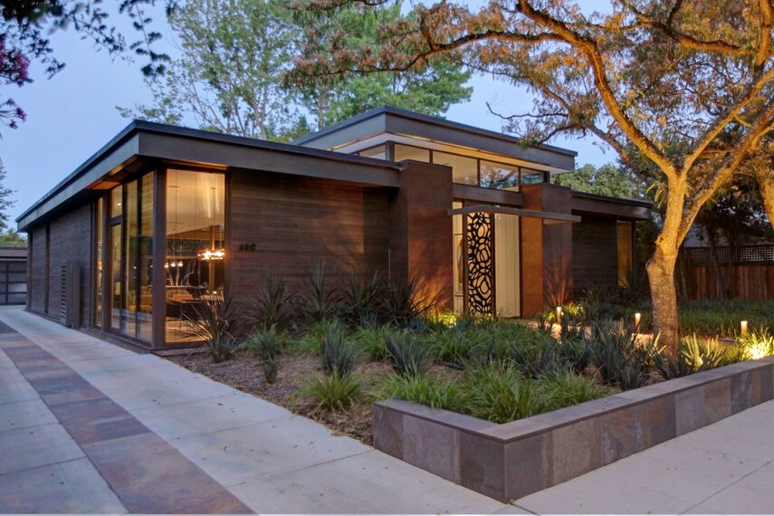 ConceptSystem 68 Windows, ConceptFolding 77 Sliding & Folding and ConceptSystem 68 Doors - Villa Modern Prairie House located in Sonoma Wine Country, United States of America