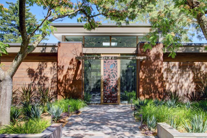 ConceptSystem 68 Windows, ConceptFolding 77 Sliding & Folding and ConceptSystem 68 Doors - Villa Modern Prairie House located in Sonoma Wine Country, United States of America