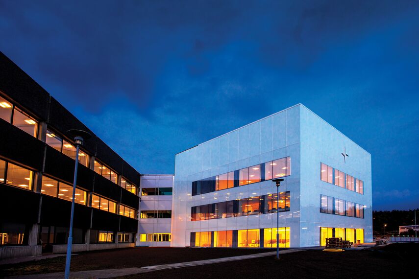 ConceptWall 50 Murs rideaux - Office building Polestar situé à Gothenburg, Suède