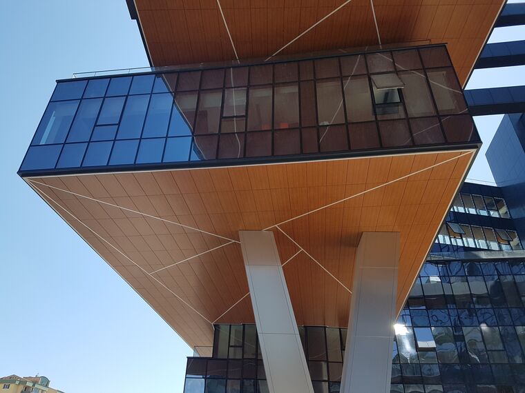 ConceptSystem 68 Windows and CW 50-SC Façades - Office building Volume Istanbul located in Istanbul, Turkey