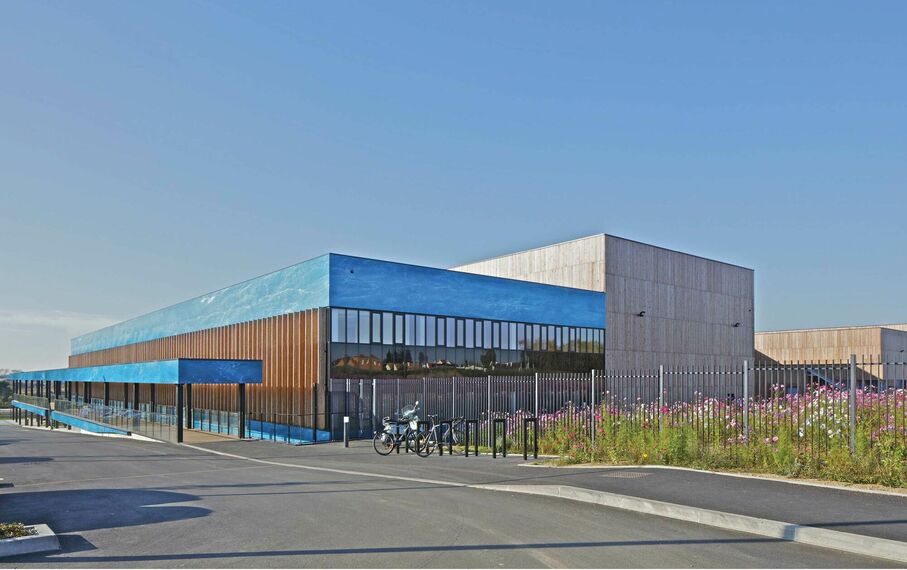 ConceptWall 50 Murs rideaux - Technology Technocampus Ocean situé à Bouguenais, France