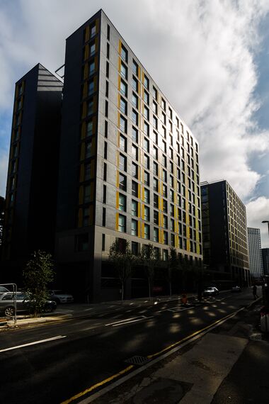 ConceptSystem 68 Doors and CW 50-HI Façades - Residental/Project Sherwood Court located in London, United Kingdom