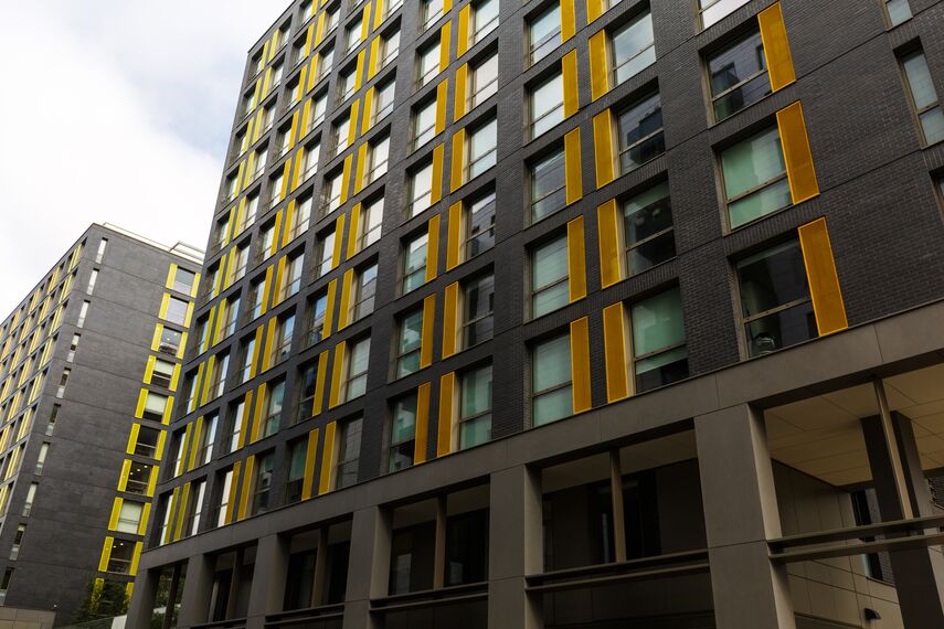 ConceptSystem 68 Doors and CW 50-HI Façades - Residental/Project Sherwood Court located in London, United Kingdom