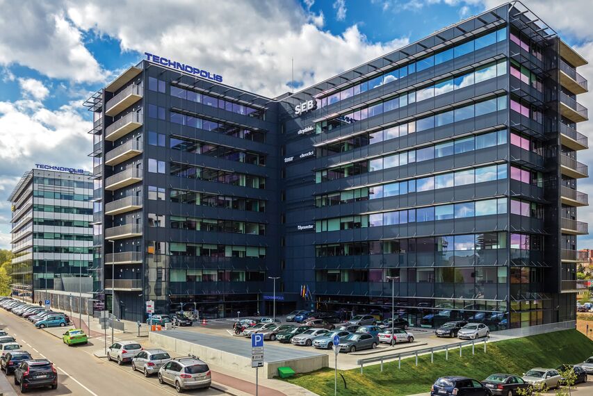 ConceptSystem 77 Windows and CW 50-HI Façades - Office building Technopolis located in Vilnius, Lithuania