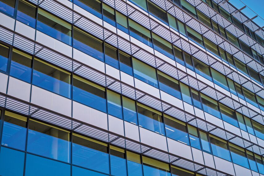 ConceptSystem 77 Windows and CW 50-HI Façades - Office building Technopolis located in Vilnius, Lithuania