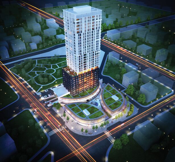 ConceptWall 50 Murs rideaux, ConceptSystem 68 Fenêtres et ConceptSystem 59 Fenêtres - Kuzu Kumru situé à Ankara, Turquie
