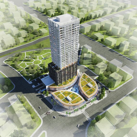 ConceptWall 50 Murs rideaux, ConceptSystem 68 Fenêtres et ConceptSystem 59 Fenêtres - Kuzu Kumru situé à Ankara, Turquie