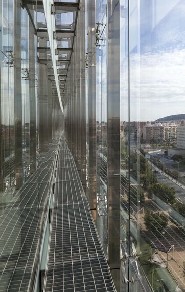 CW 50-SC Murs rideaux - Office building Ibermutuamur situé à Alicante, Espagne