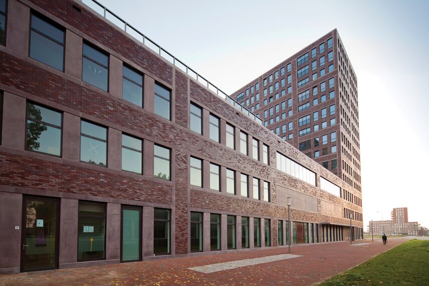 ConceptWall 50 Murs rideaux, CS 77 Hidden Vent Fenêtres et CS 77 Fire Proof Fenêtres - Musa situé à Rotterdam, les Pays-Bas