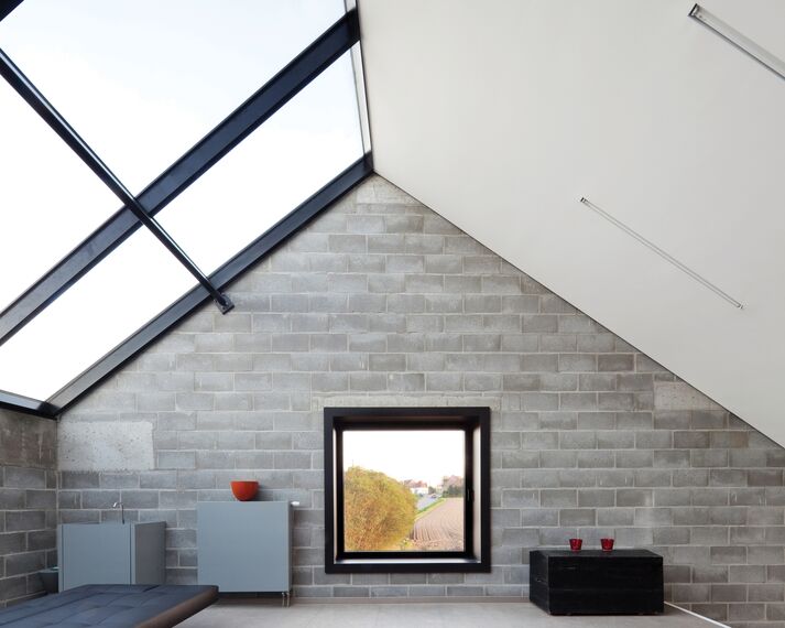 ConceptWall 50 Murs rideaux, ConceptPatio 130 Coulissants, CS 77 Standard Fenêtres et CS 77 Fenêtres - House Private House Kortrijk 2 situé à Kortrijk, Belgique