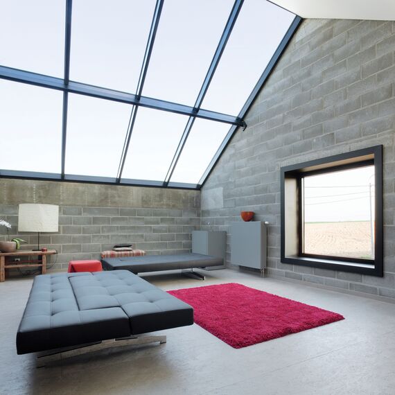 ConceptWall 50 Murs rideaux, ConceptPatio 130 Coulissants, CS 77 Standard Fenêtres et CS 77 Fenêtres - House Private House Kortrijk 2 situé à Kortrijk, Belgique