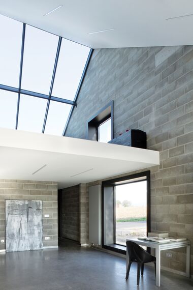 ConceptWall 50 Murs rideaux, ConceptPatio 130 Coulissants, CS 77 Standard Fenêtres et CS 77 Fenêtres - House Private House Kortrijk 2 situé à Kortrijk, Belgique