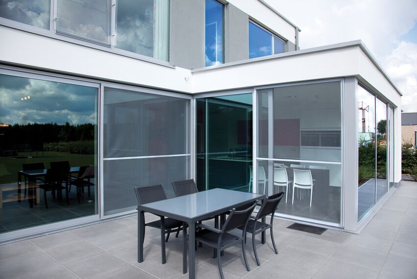 ConceptPatio 130 Coulissants, CS 77 Standard Fenêtres et CS 77 Fenêtres - House Private House Houtvenne 1 situé àBelgique