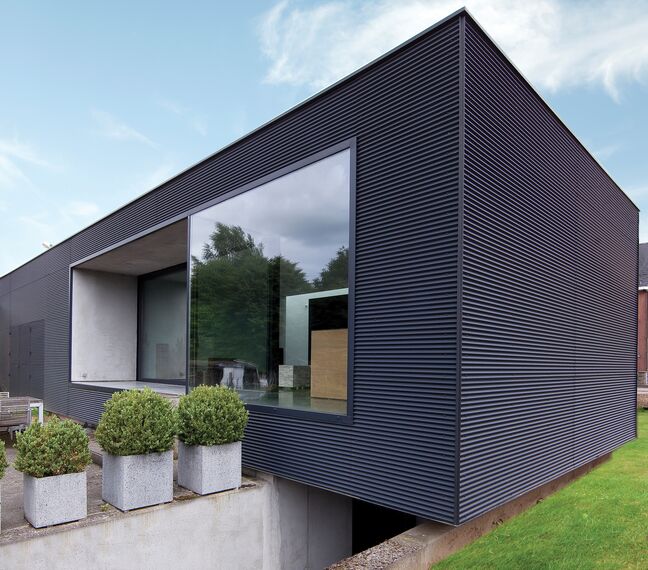 ConceptWall 50 Murs rideaux et ES 50 Fenêtres - House Private House Herent 2 situé à Herent, Belgique