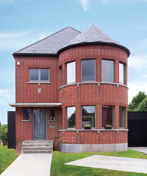 ConceptWall 50 Murs rideaux et ES 50 Fenêtres - House Private House Herent 2 situé à Herent, Belgique
