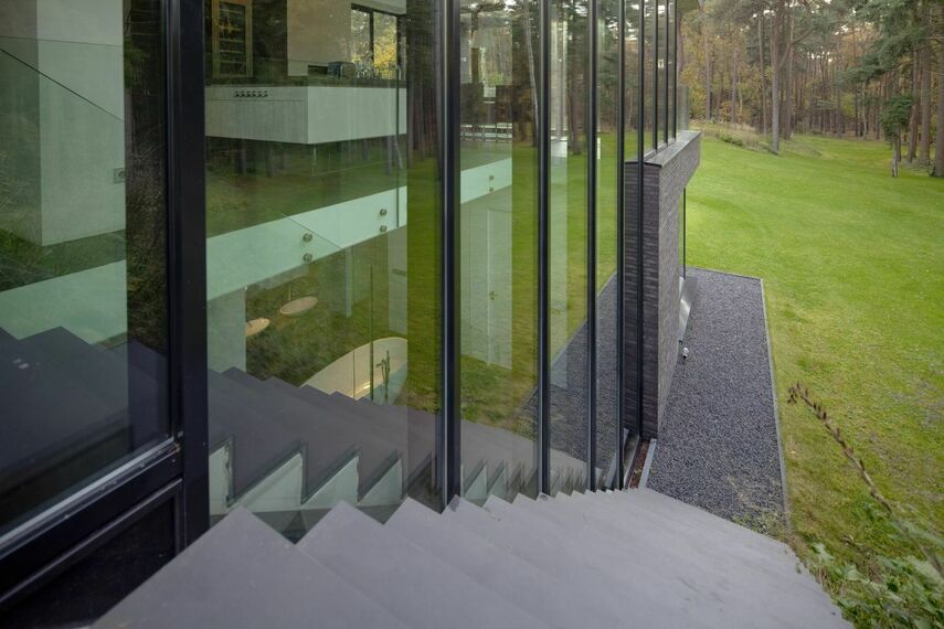 CS 38-SL Systèmes annulés, ConceptPatio 130 Coulissants et ConceptWall 50 Murs rideaux - House Copierwoning situé à Zeist, les Pays-Bas