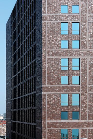 ConceptWall 50 Murs rideaux, CS 77 Hidden Vent Fenêtres et CS 77 Fire Proof Fenêtres - Musa situé à Rotterdam, les Pays-Bas