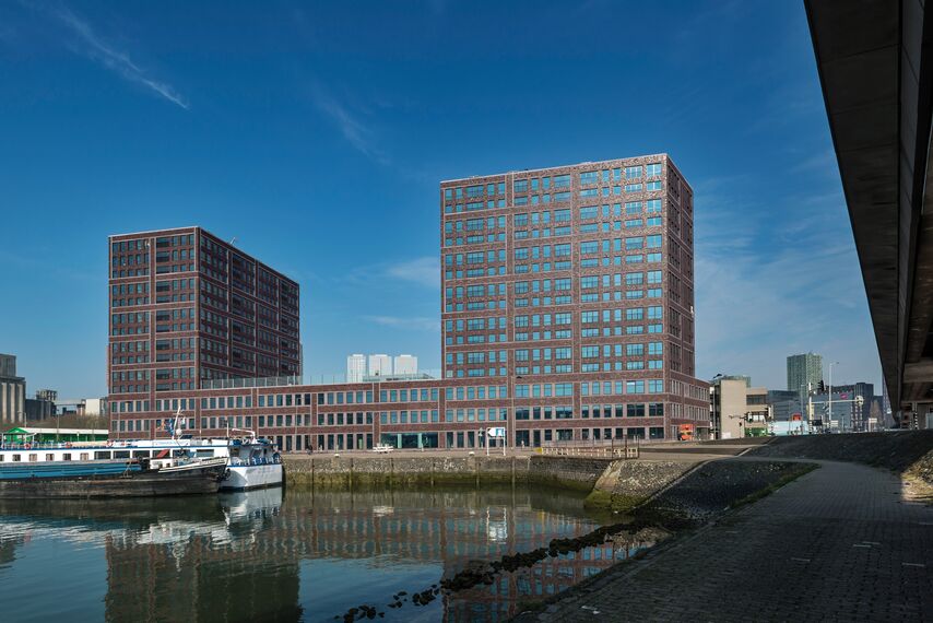 ConceptWall 50 Murs rideaux, CS 77 Hidden Vent Fenêtres et CS 77 Fire Proof Fenêtres - Musa situé à Rotterdam, les Pays-Bas