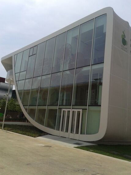 CW 50-VL Murs rideaux - China Corporate United Pavilion Expo Milano 2015 situé à Milan, Italie