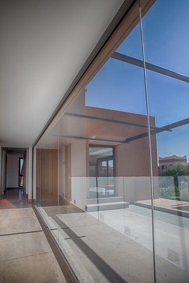 ConceptPatio 68 Coulissants, ConceptSystem 59Pa Fenêtres et ConceptPatio 45Pa Coulissants - Villa Boulmane situé àMaroc