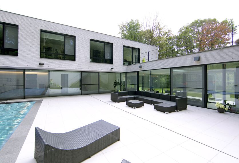 ConceptSystem 77 Portes et ConceptSystem 77 Fenêtres - Private House Holsbeek 3 situé à Holsbeek, Belgique