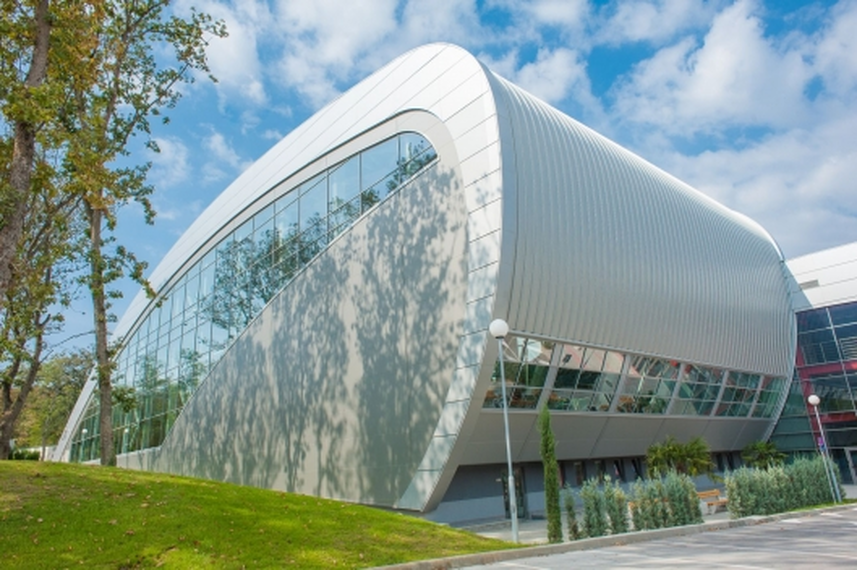 ConceptWall 50 Murs rideaux - Sports centre Sports Centre SOK Kamchia situé à Varna, Bulgarije