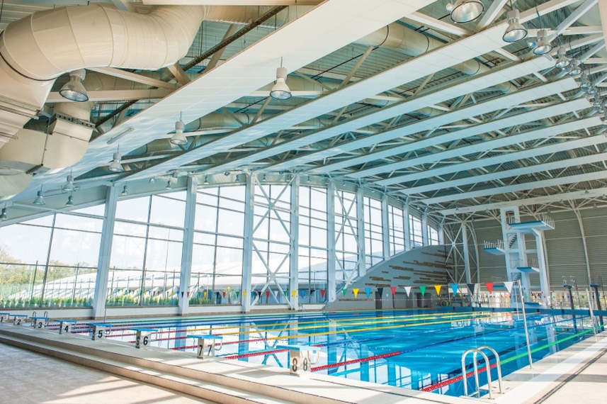 ConceptWall 50 Murs rideaux - Sports centre Sports Centre SOK Kamchia situé à Varna, Bulgarije