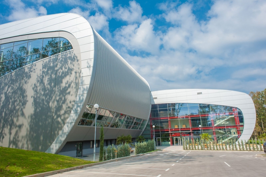 ConceptWall 50 Murs rideaux - Sports centre Sports Centre SOK Kamchia situé à Varna, Bulgarije